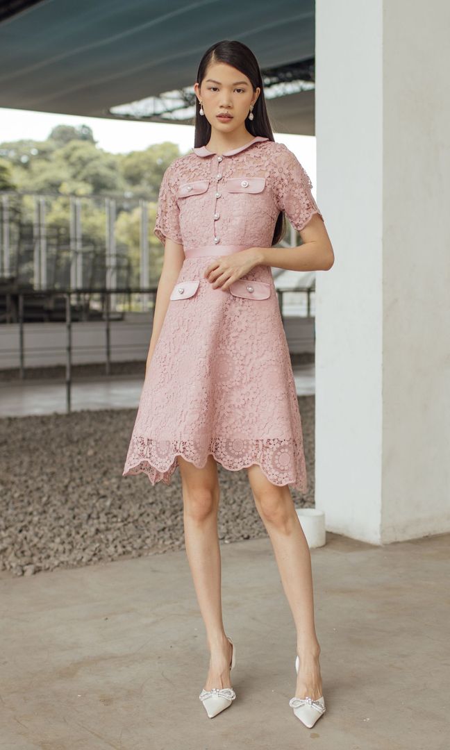 Nikki Dress in Pink