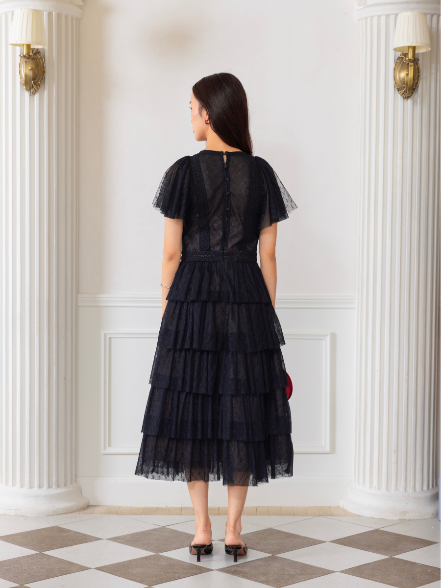 Barney Dress in Black