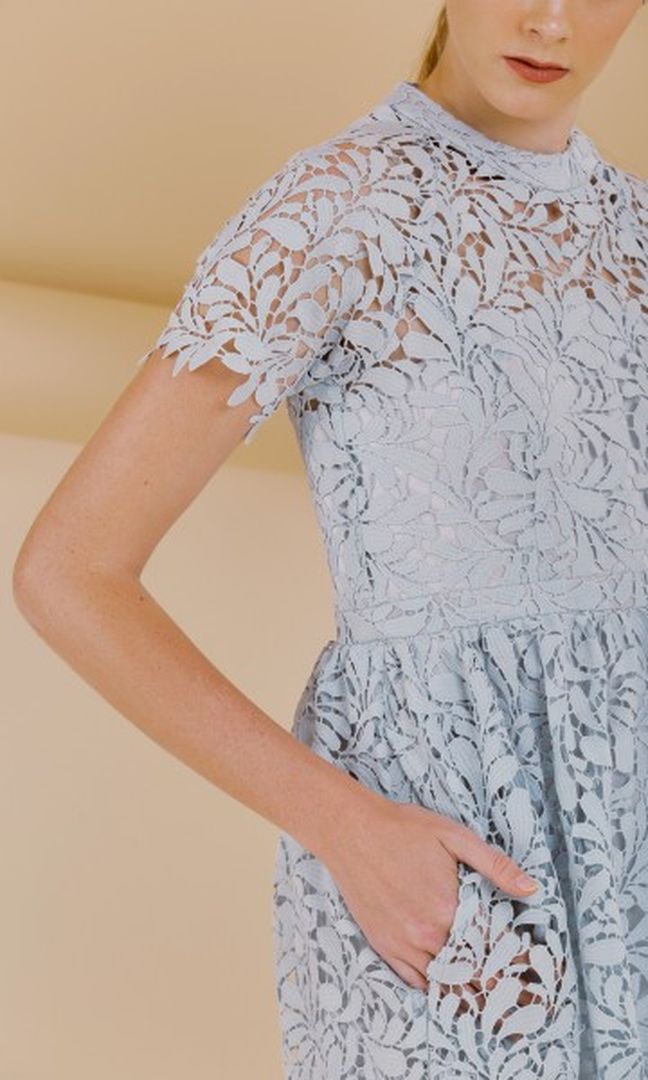 April Sky Blue Dress