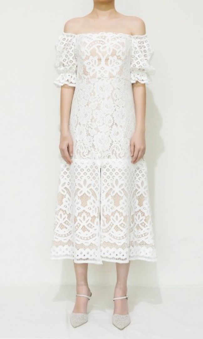 Cordelia Dress in White