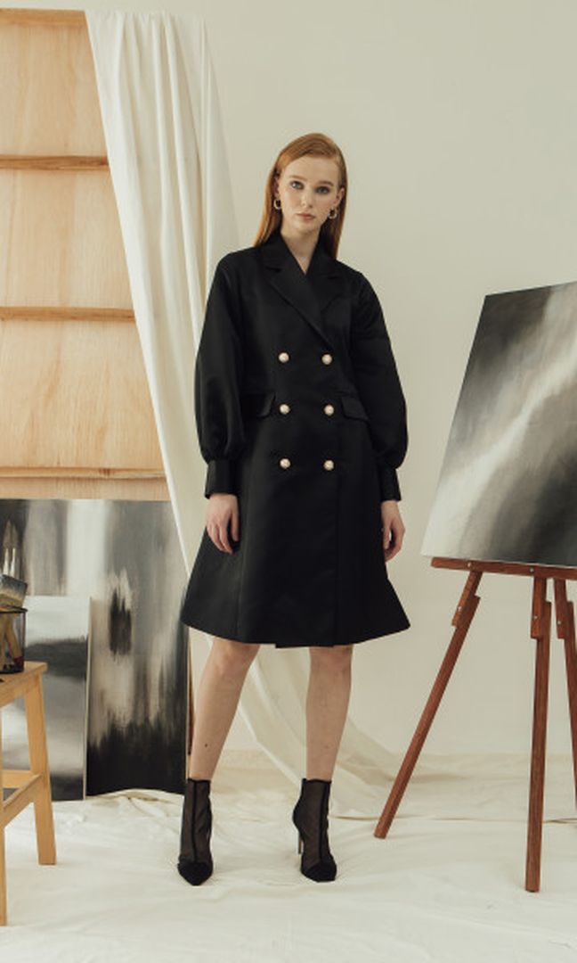 Delta Blazer in Black (Ready S)