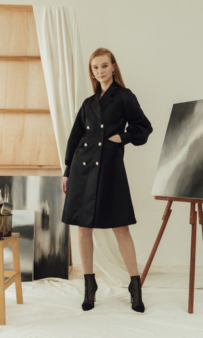 Delta Blazer in Black (Ready S)