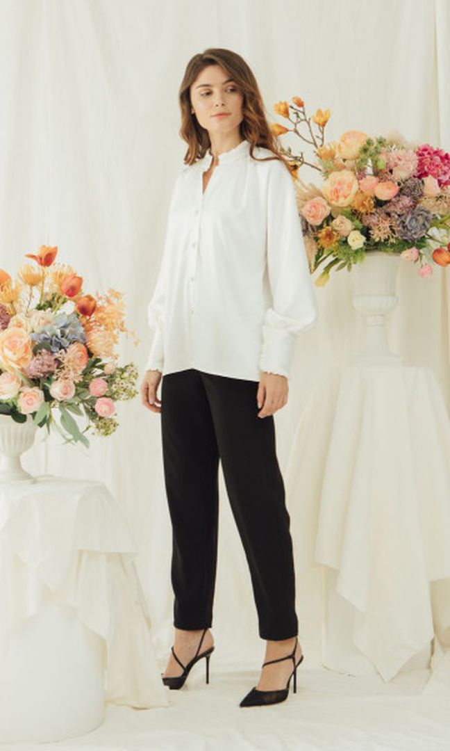 Canna Shirt in White