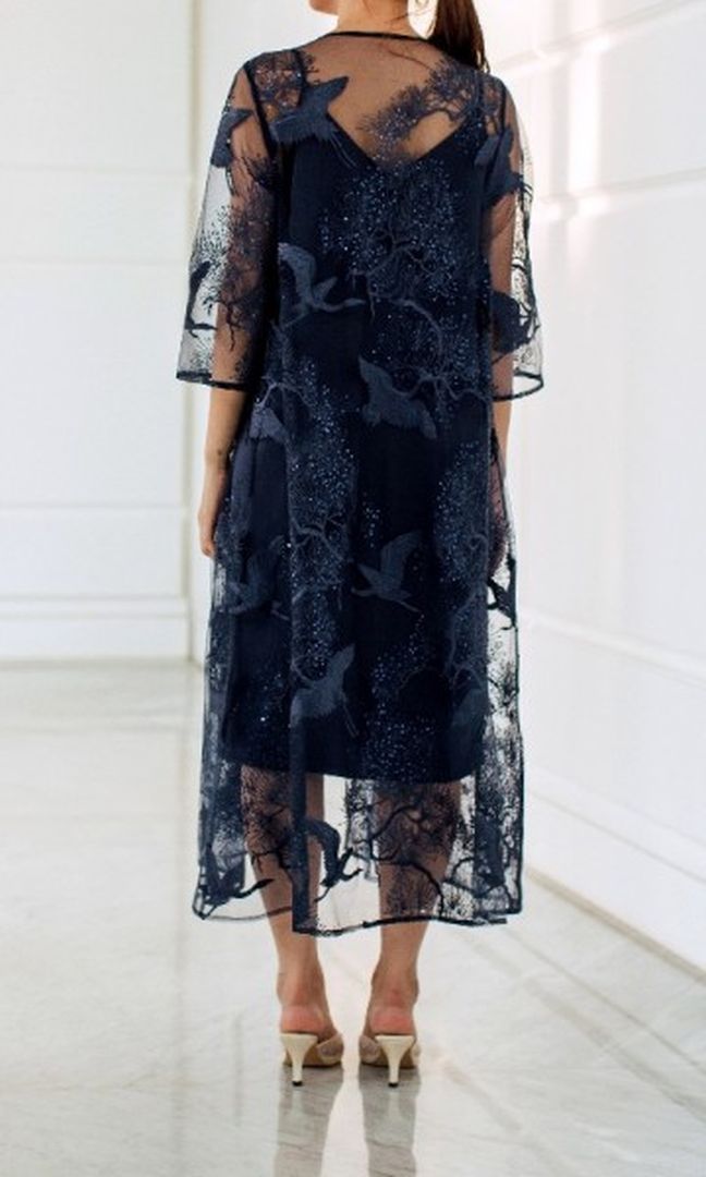 Eleanor in Midnight Blue