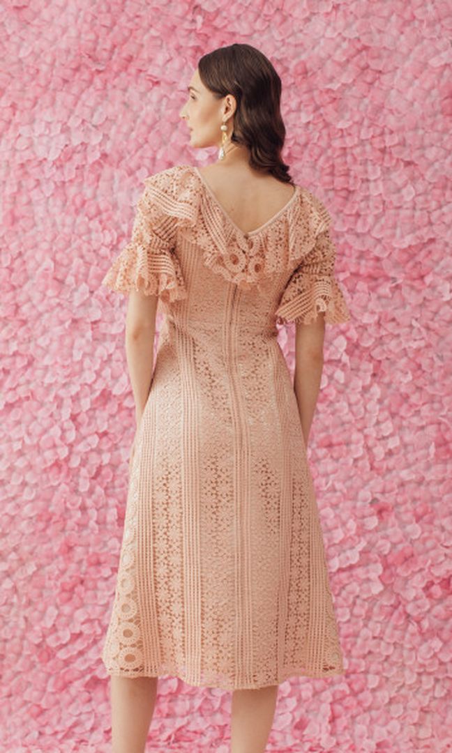 Margot Dress in Blush