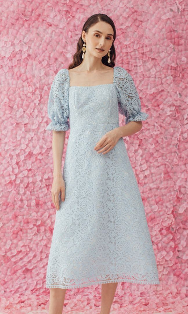 Marjorie Dress in Bleu (Ready XS)