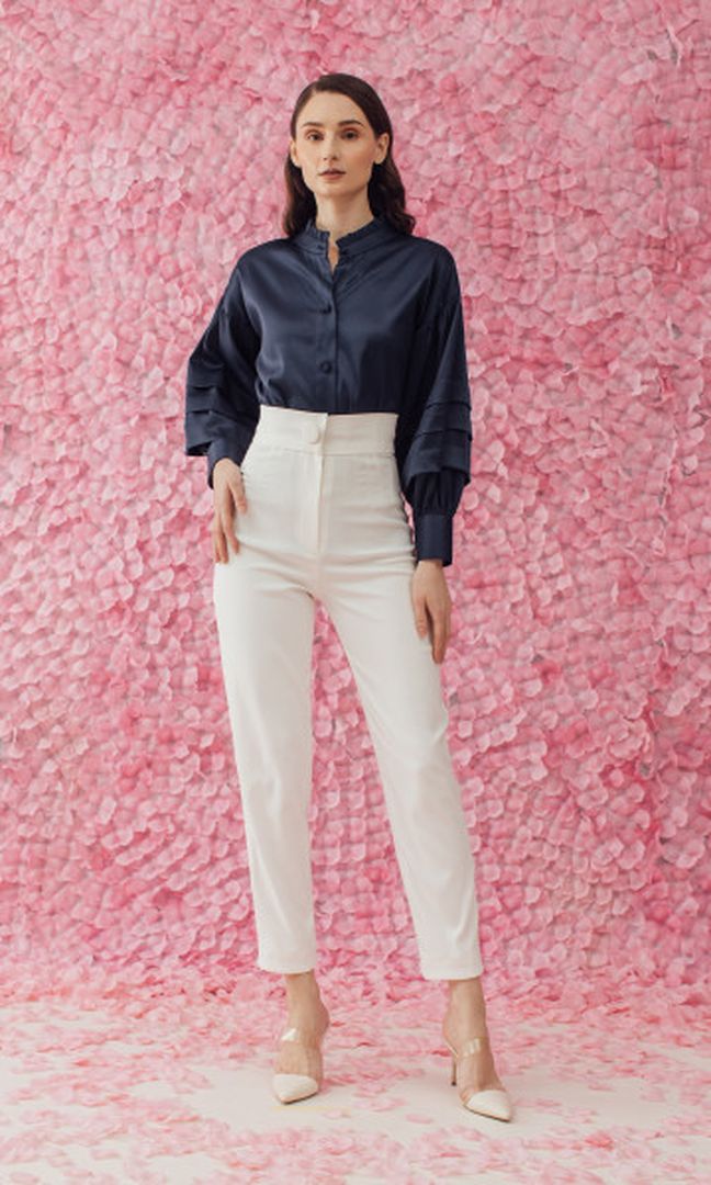 Cassey Shirt in Navy
