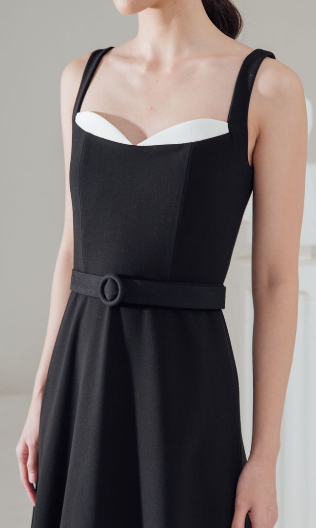 Frost Dress in Black