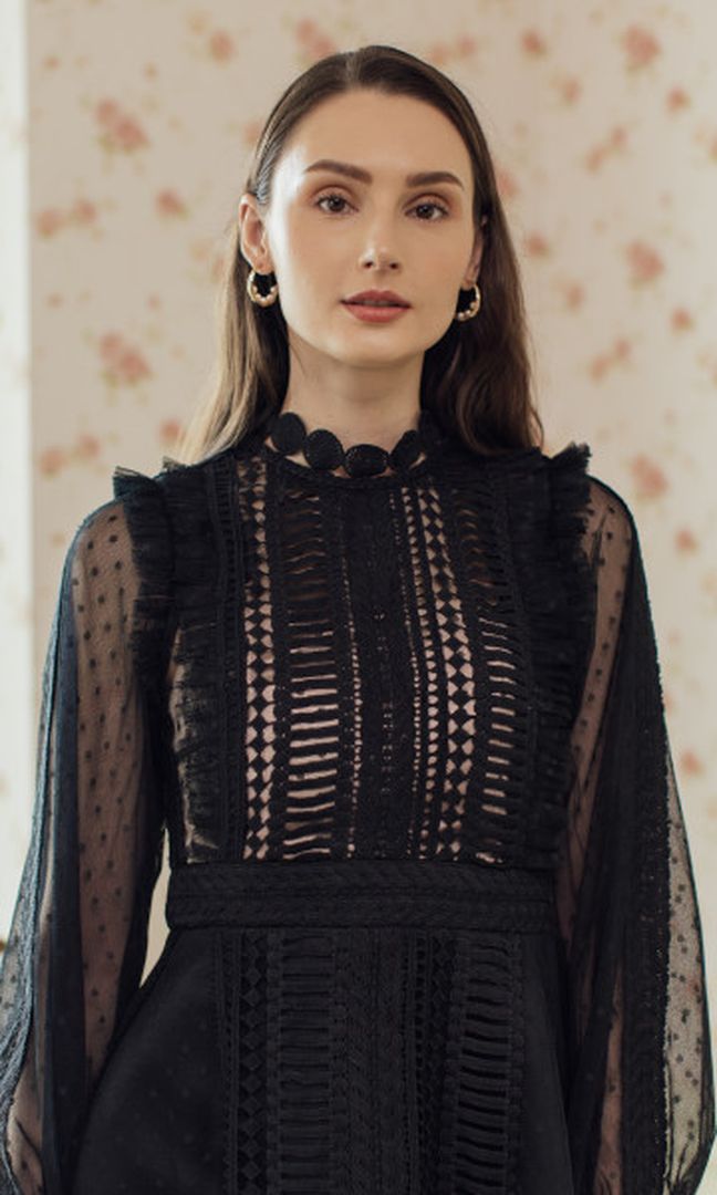 Quinn Dress in Black