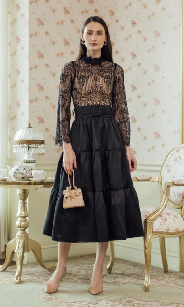 Harper Skirt in Black