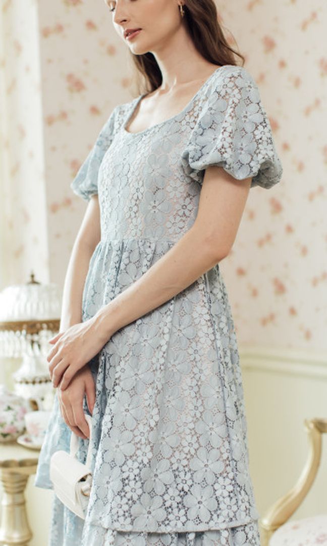 Hilda Dress in Blue