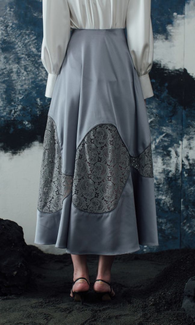 Polaris Skirt in Grey (Ready XS)