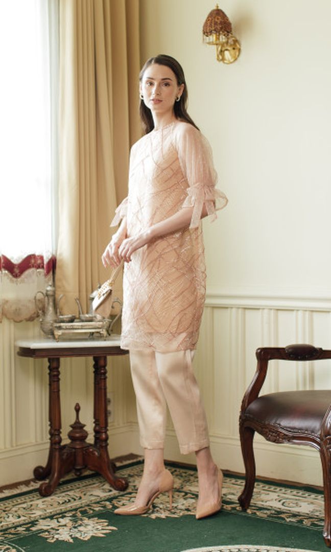 Lara Dress in Terracotta