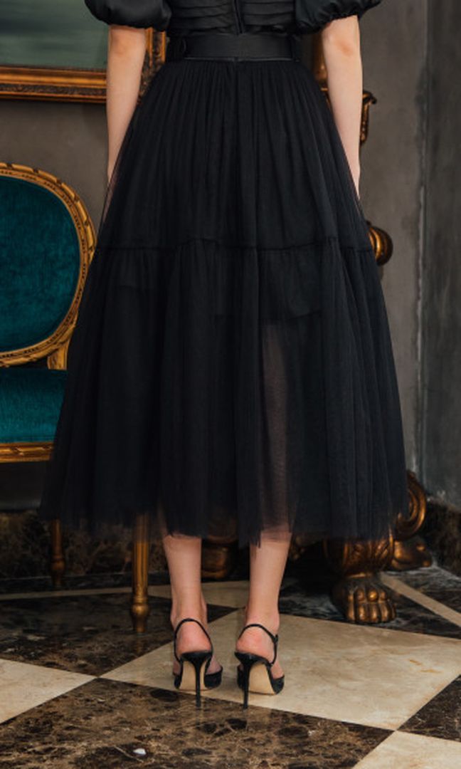 Athena Skirt in Black