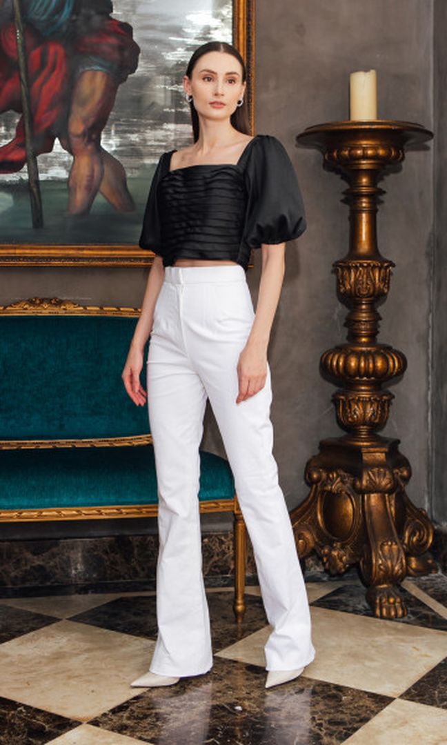 Hugo Pants in White