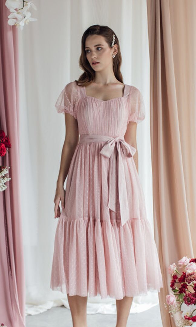 North Dress in Blush