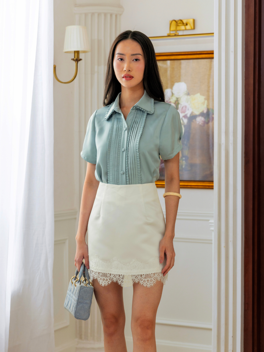 Lewis Top in Blue