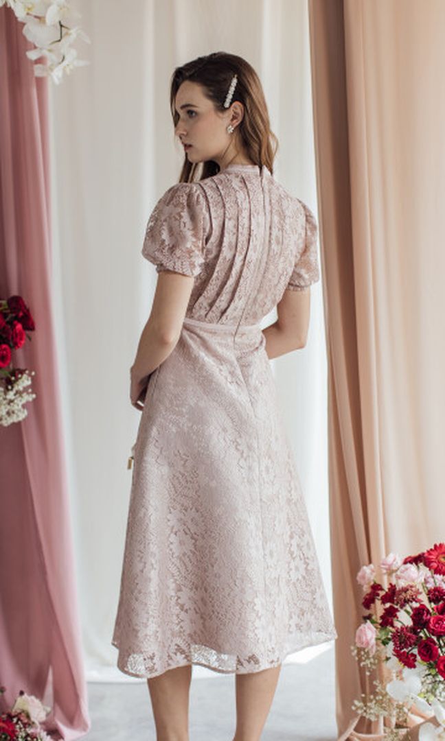 Lumi Dress in Nude