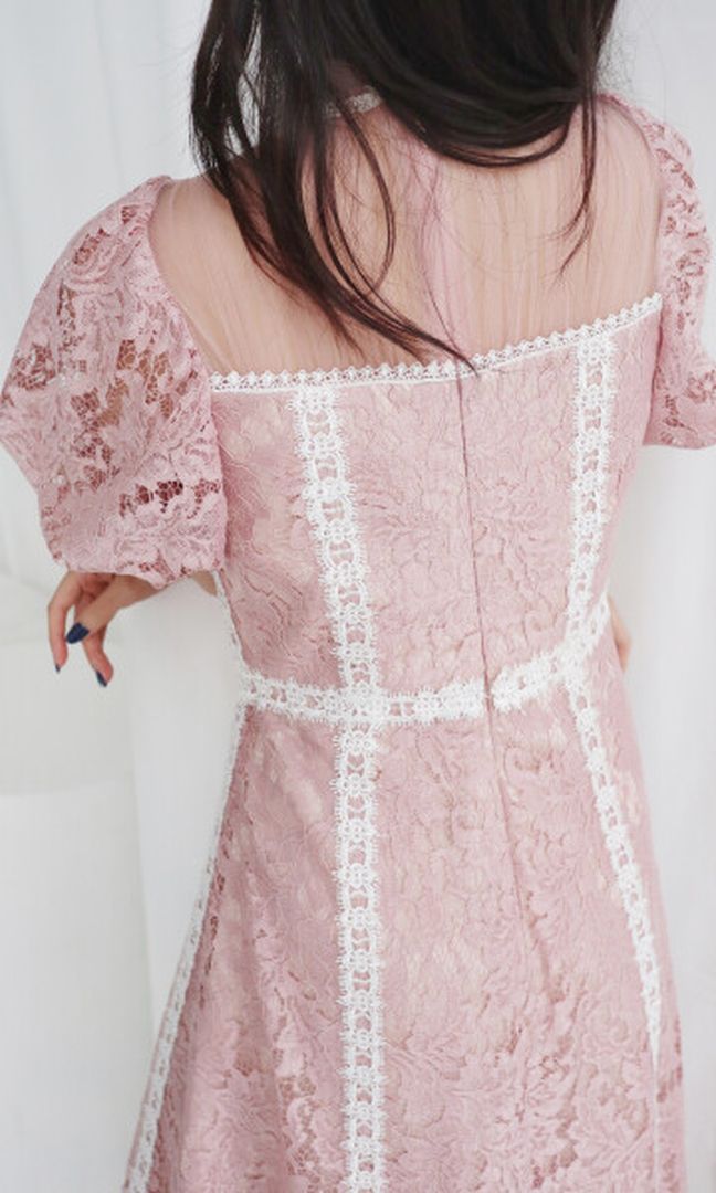 Aya Dress in Pink (SHORT)