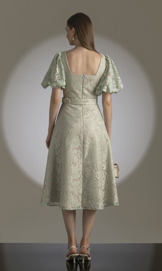 Solange Dress in Mint