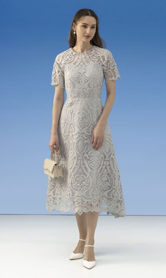 Dame Dress in Grey