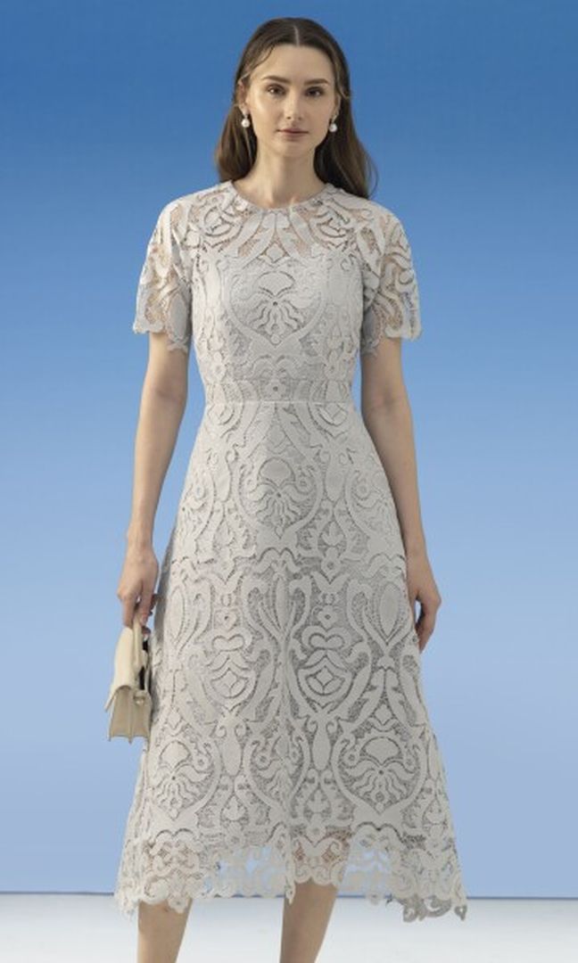 Dame Dress in Grey