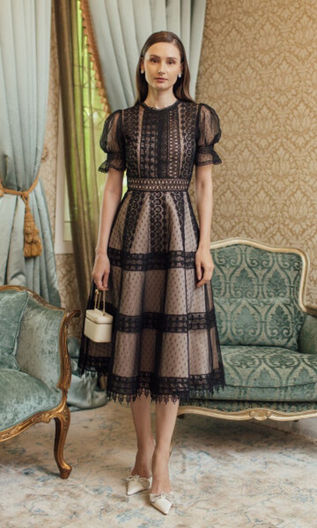 Emmeline Dress in Black