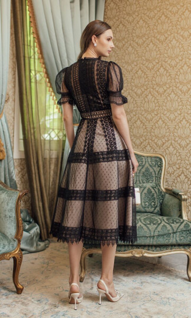 Emmeline Dress in Black
