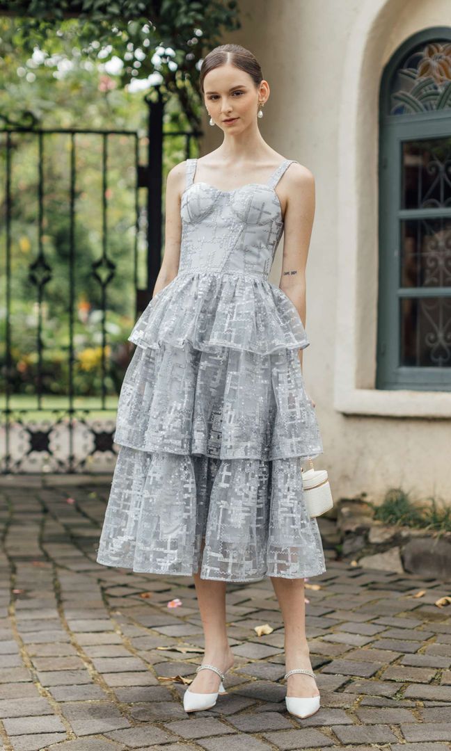 Abilene Dress in Grey