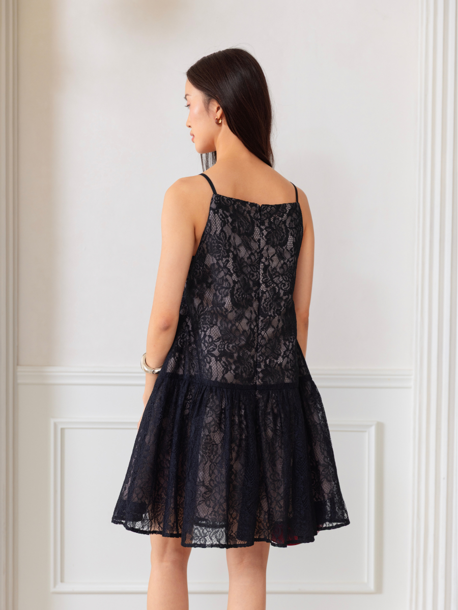 Francis Dress in Black