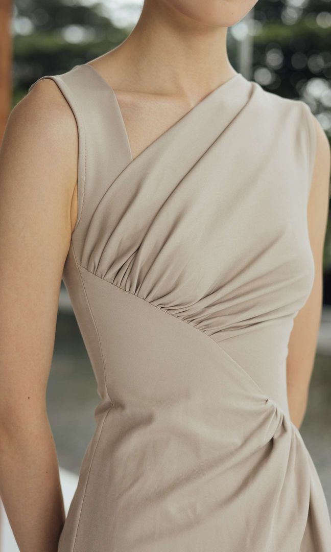 Terra Dress in Khaki