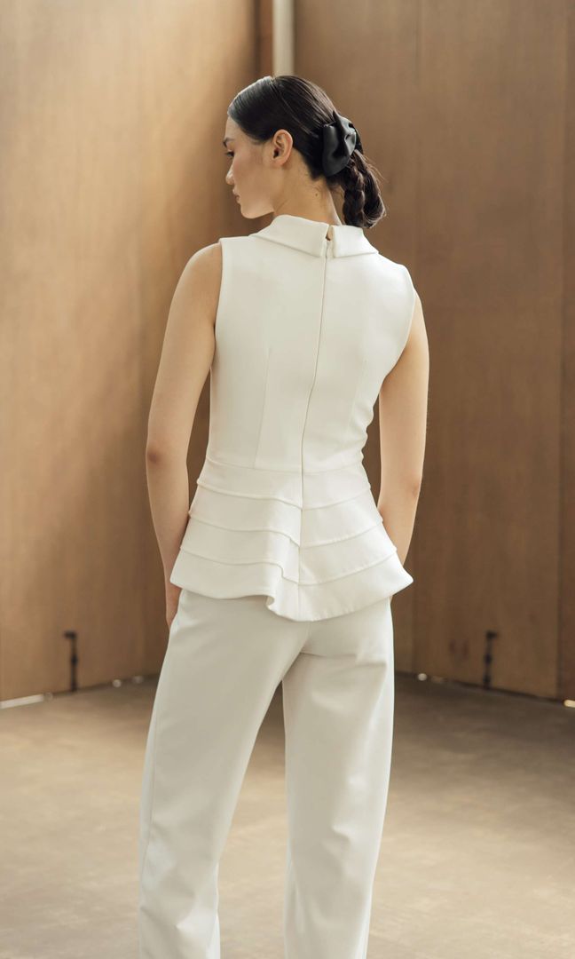 Vacance Top in White