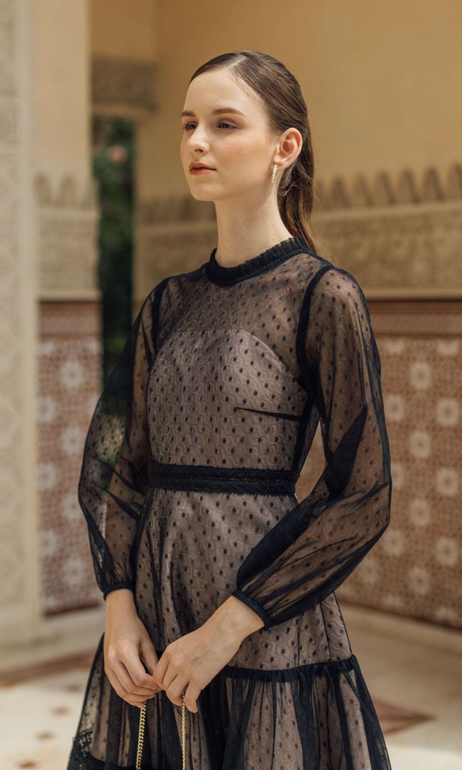 Amarintha Dress in Black