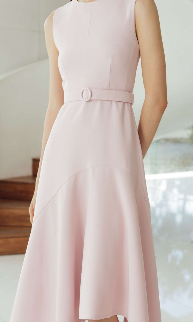 Acacia Dress in Blush