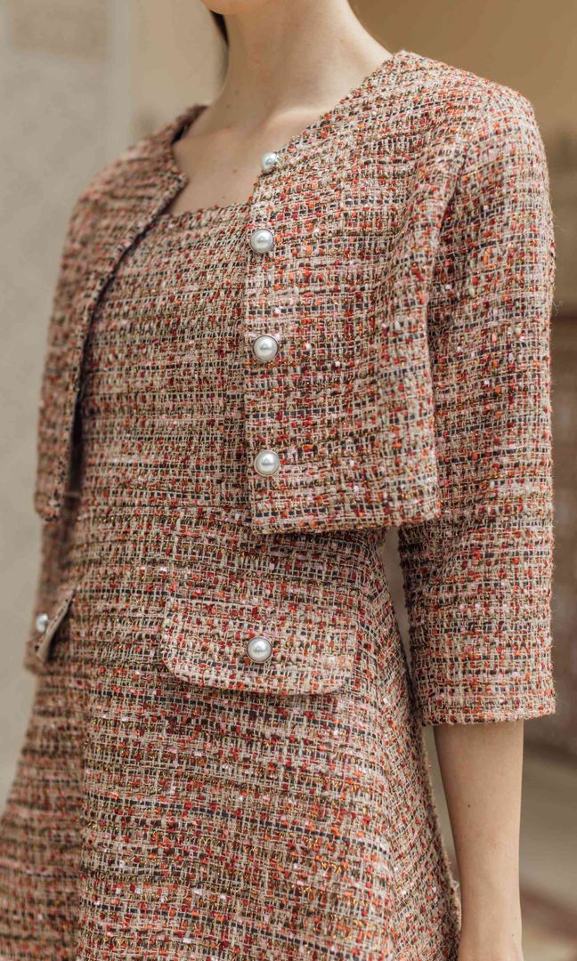 Ainsley Dress in Terracotta