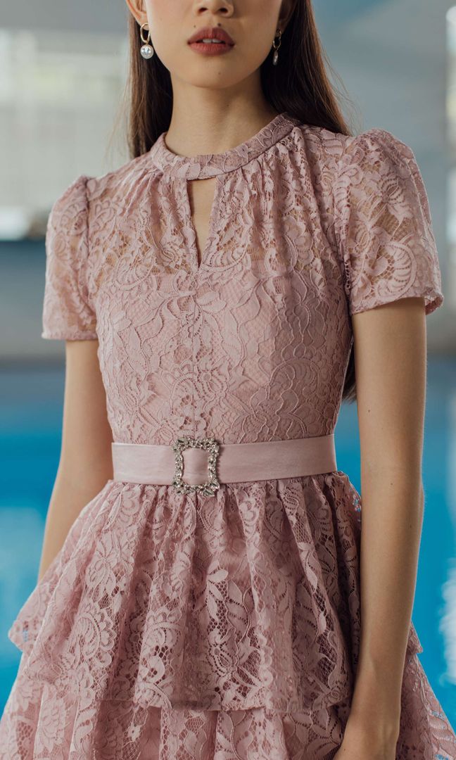 Devyn Dress in Pink