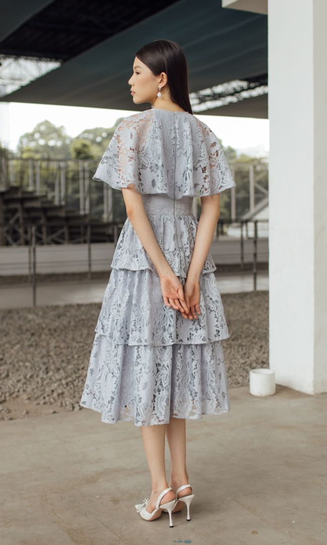 Maxine Dress in Grey