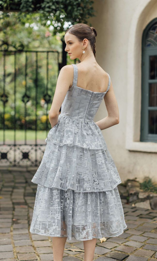 Abilene Dress in Grey