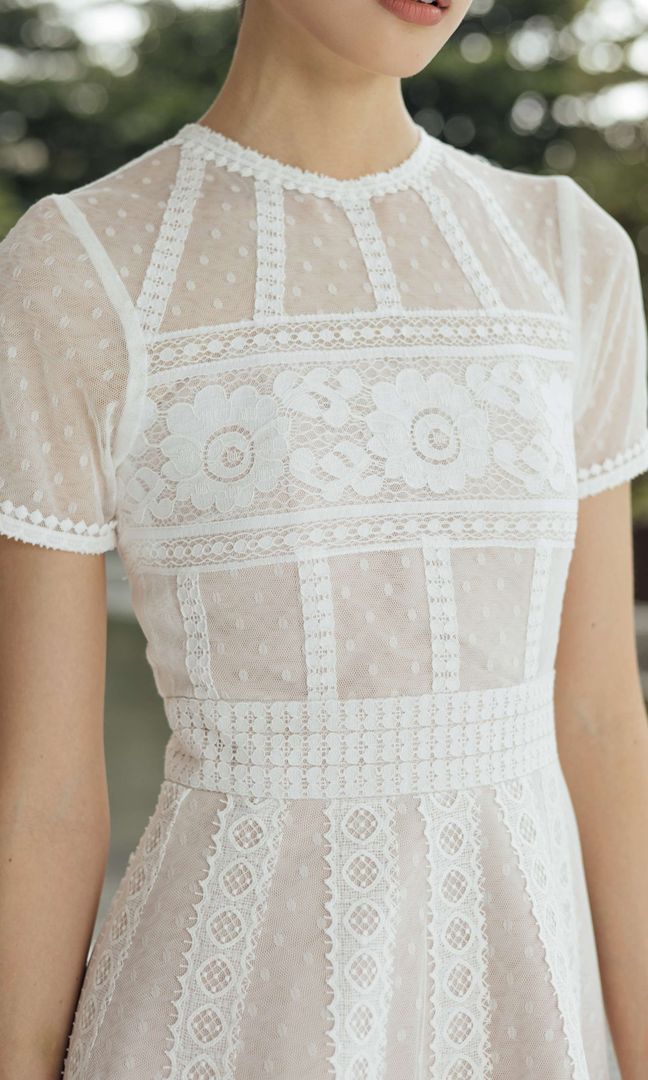 Neith Dress in White