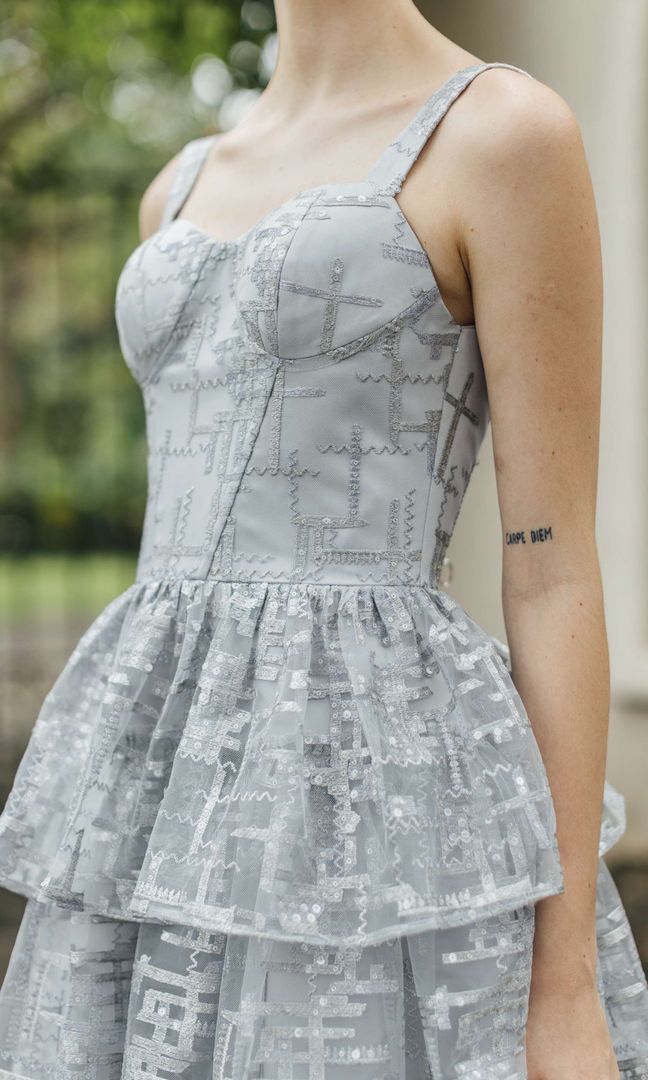 Abilene Dress in Grey