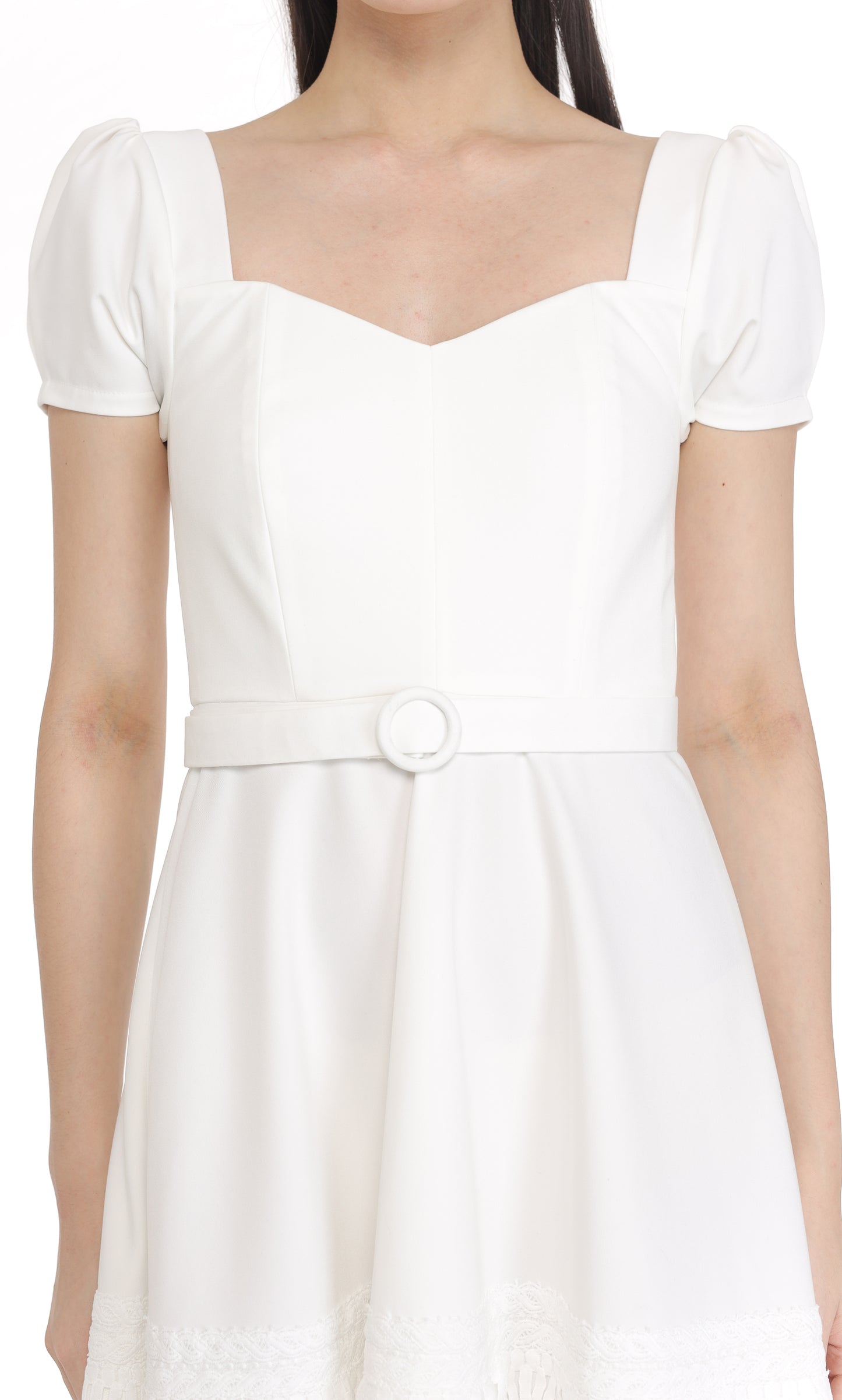 Nolan Dress in White