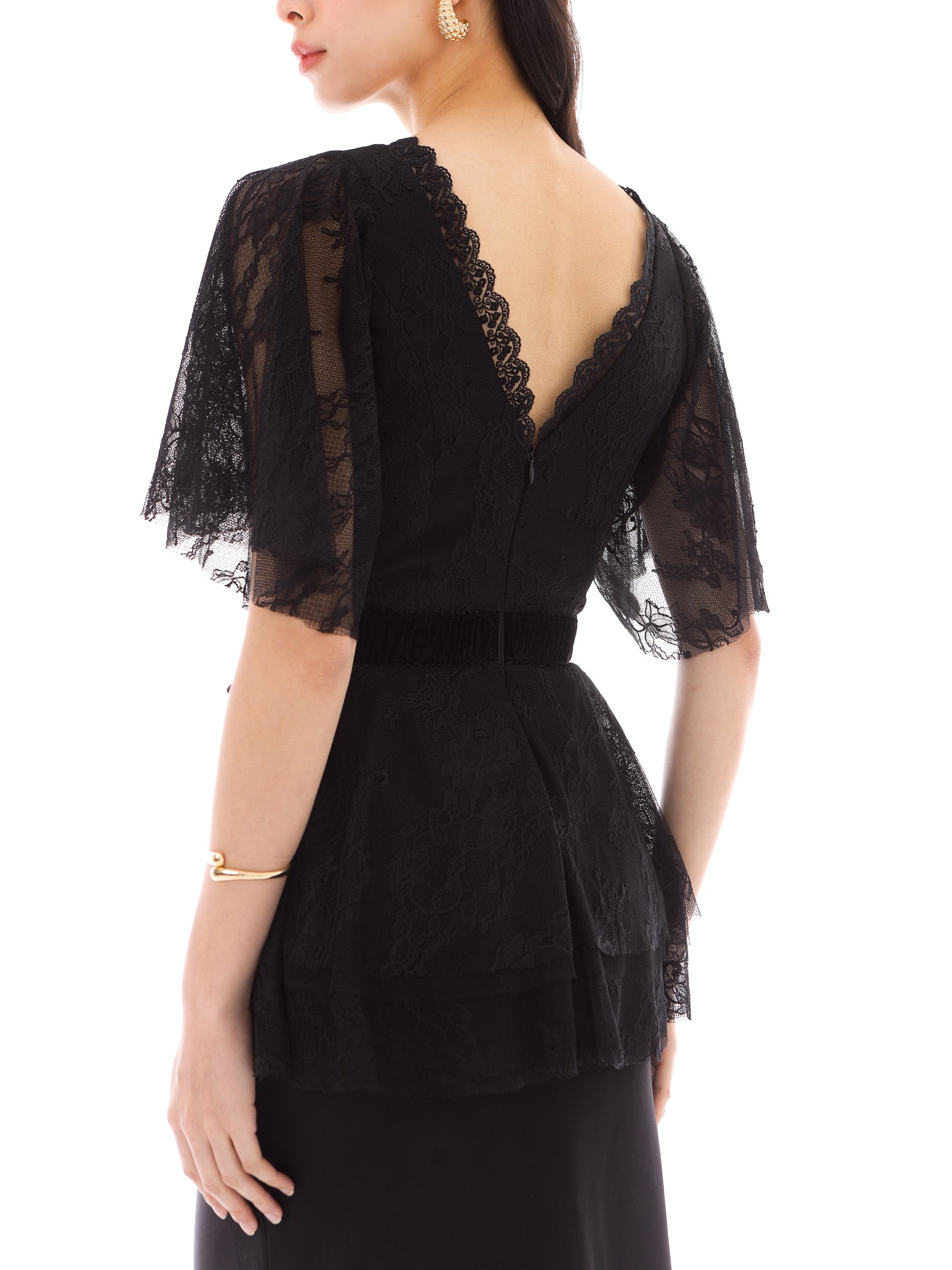 Agave Top in Black