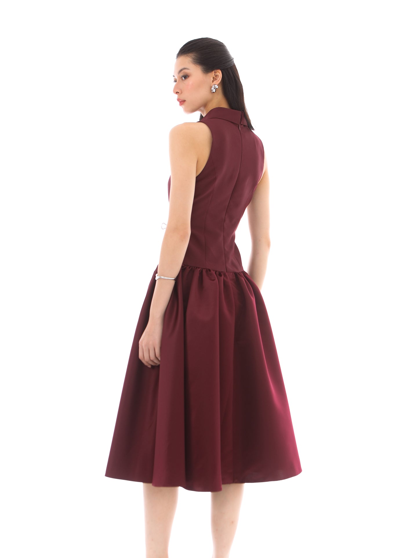 Dorothy Dress in Burgundy