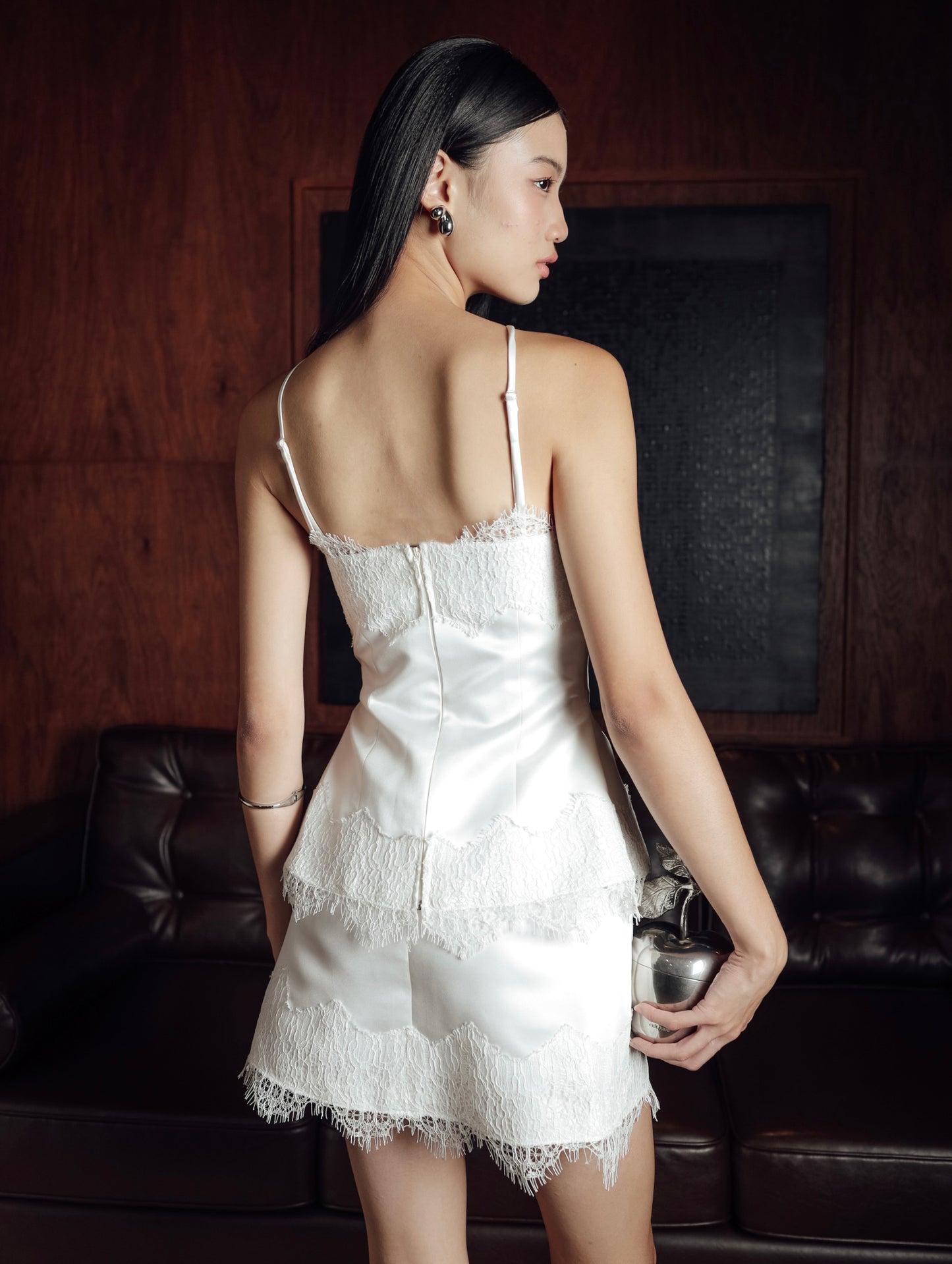 Perilla Top in White