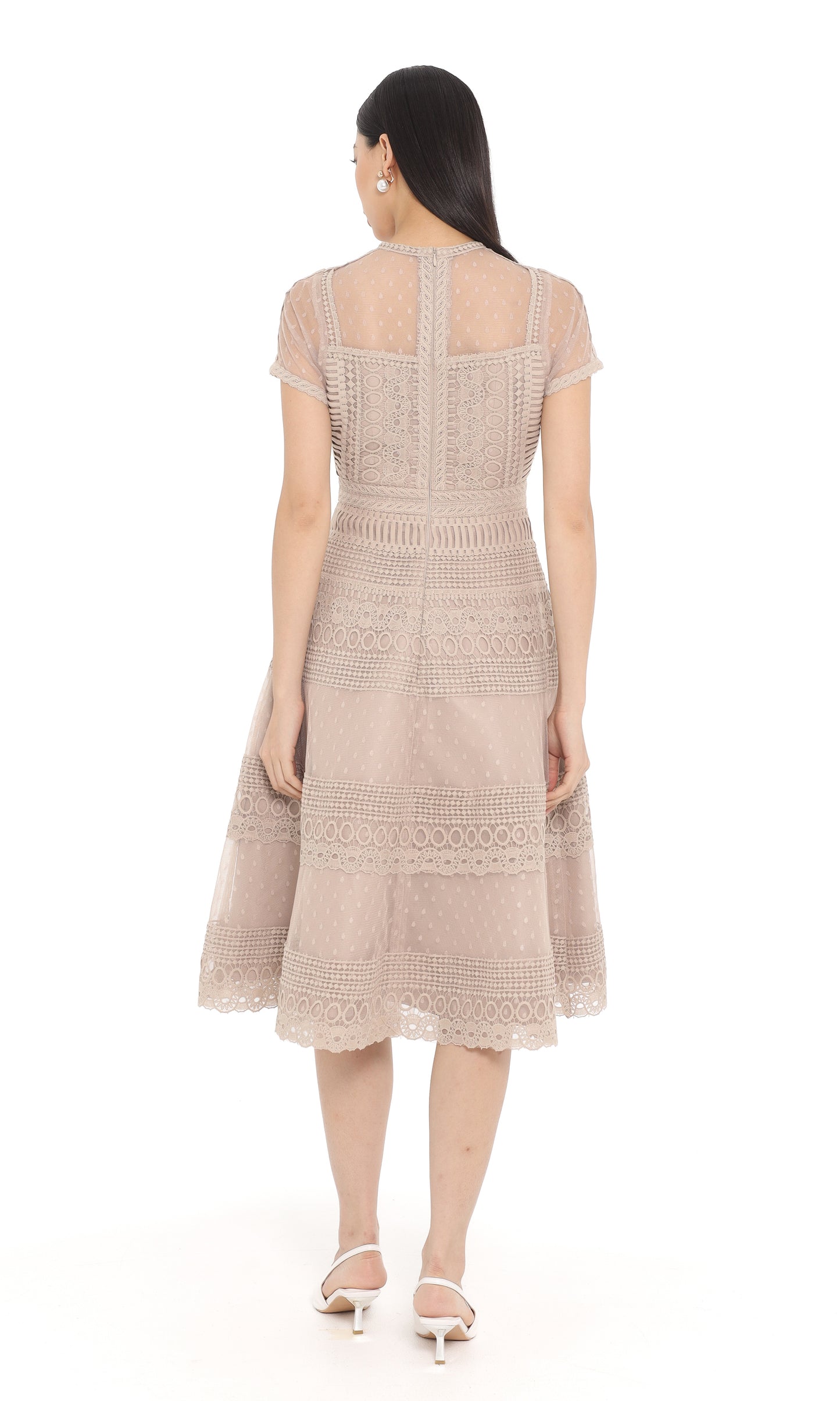 Noola Dress in Brown