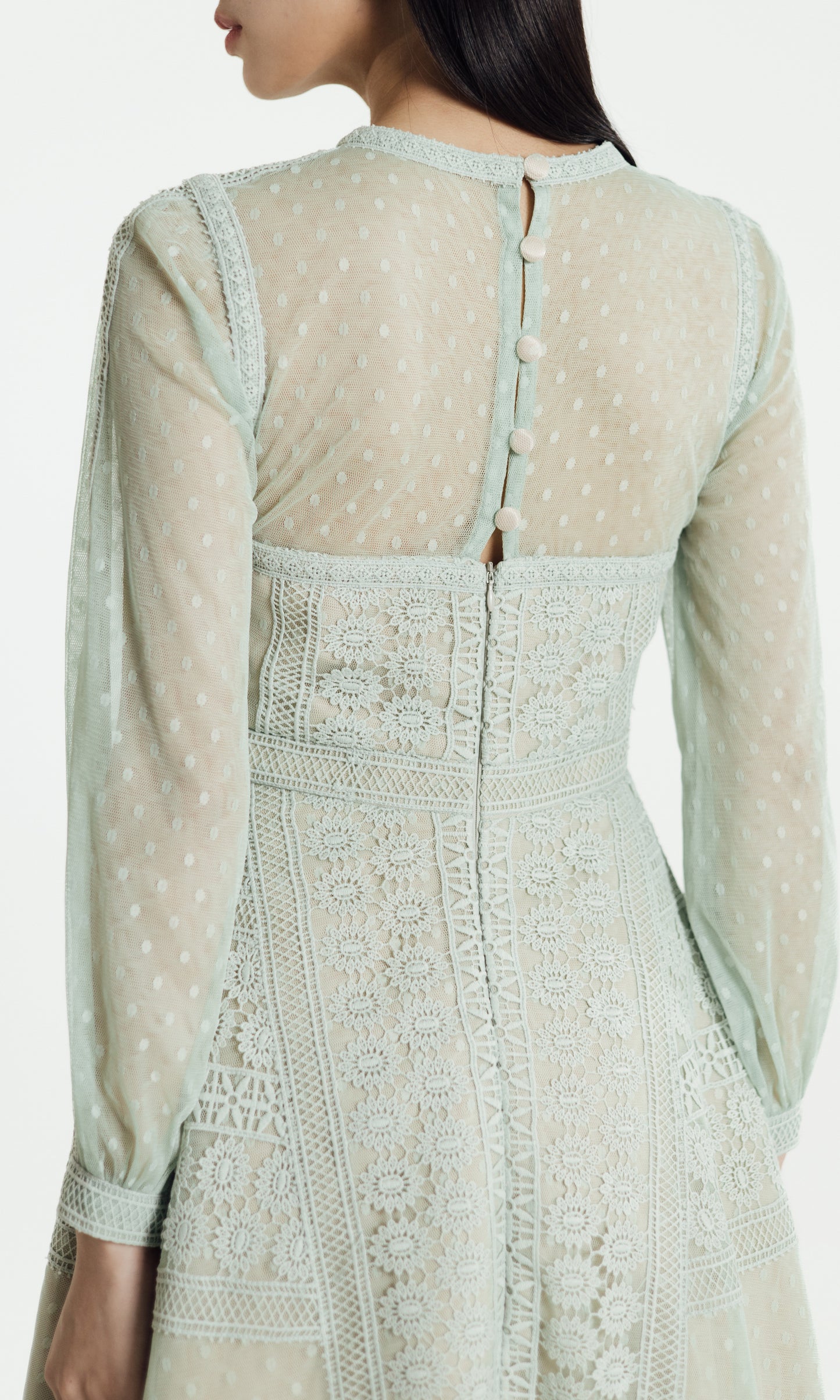 Hadley Dress in Mint