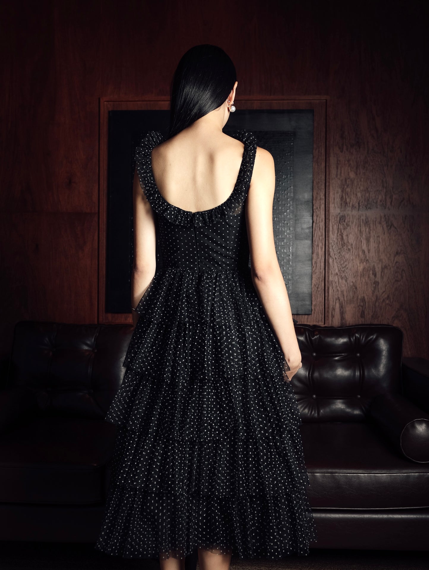 Regina Dress in Black