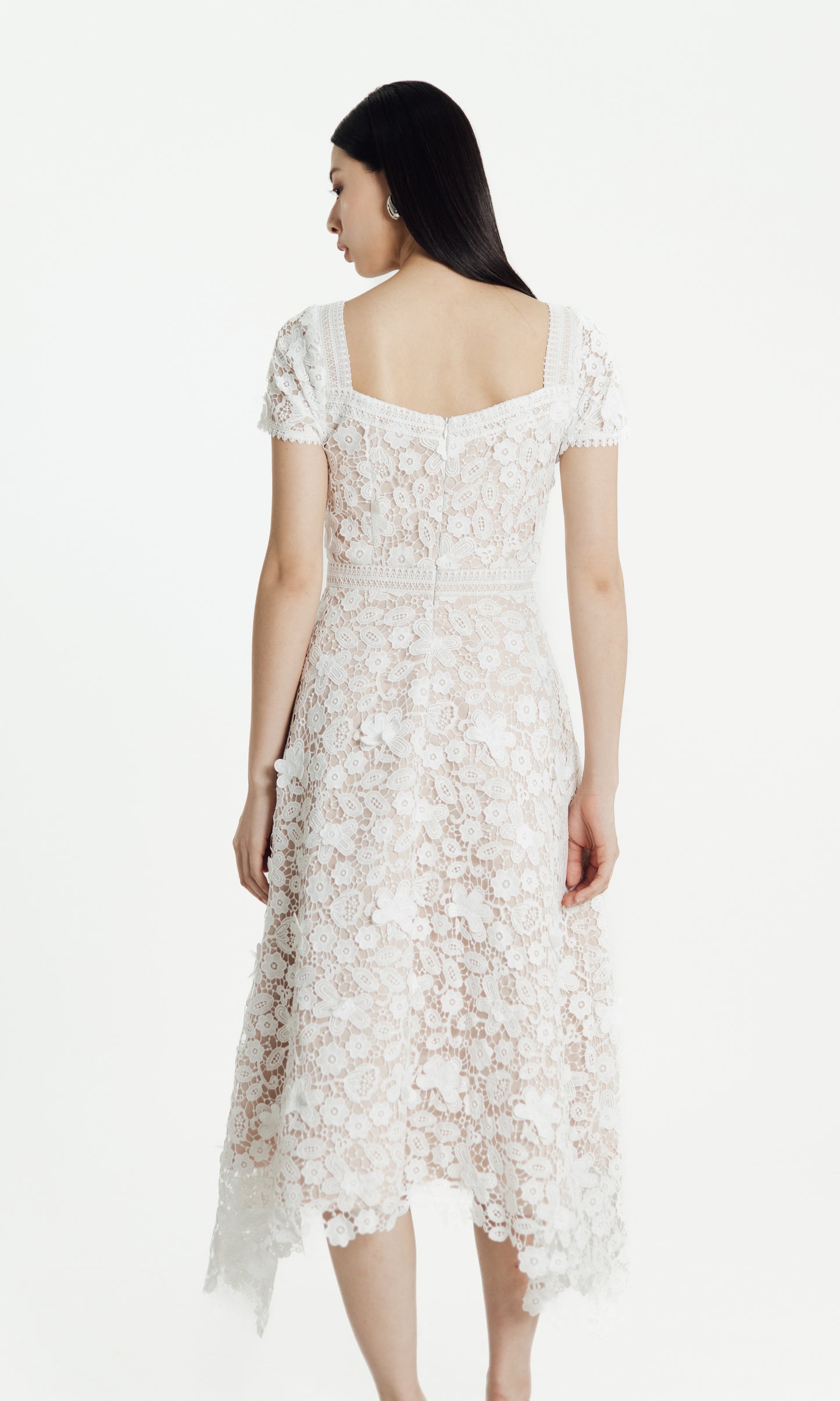 Willa Dress in White