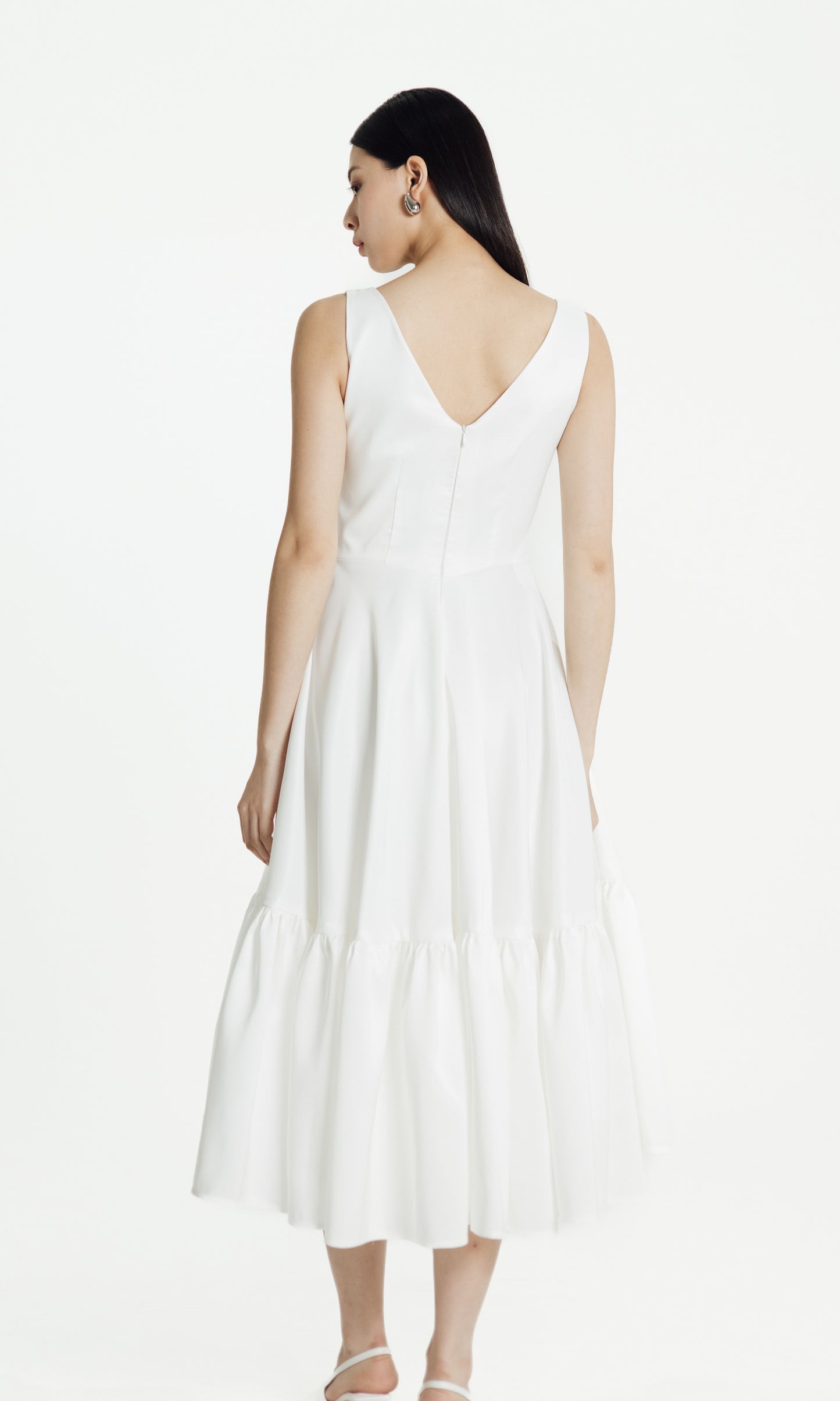 Eliza Dress in White