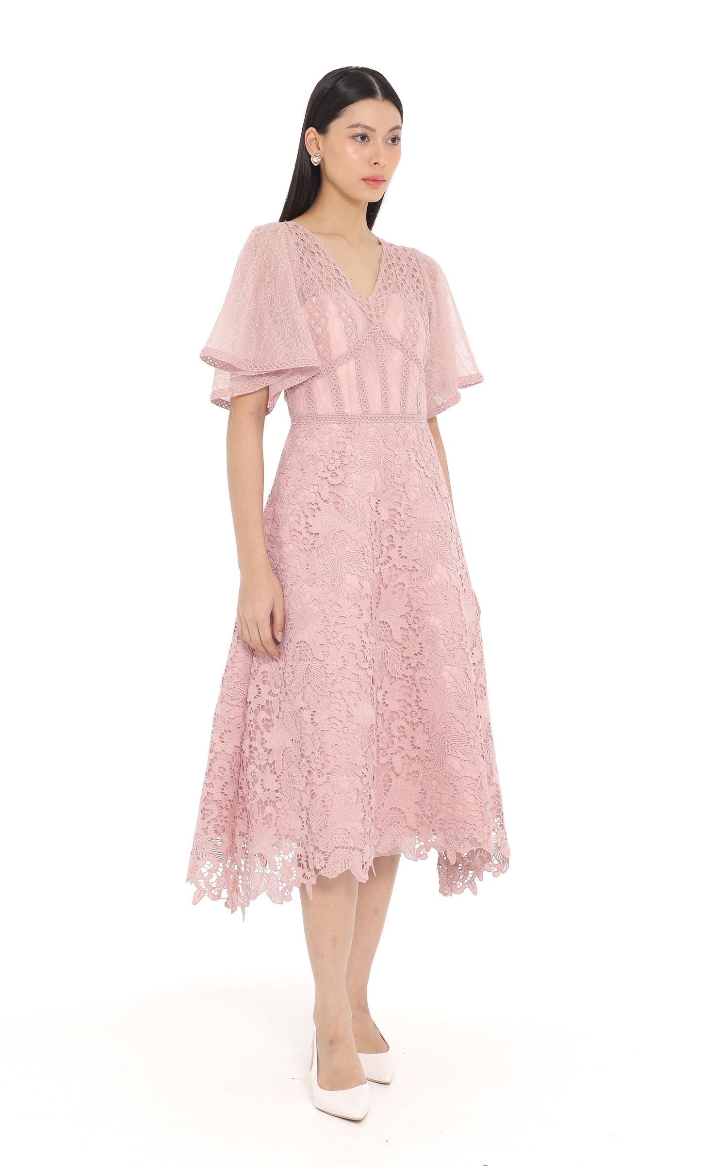 Carmelyn Dress in Pink